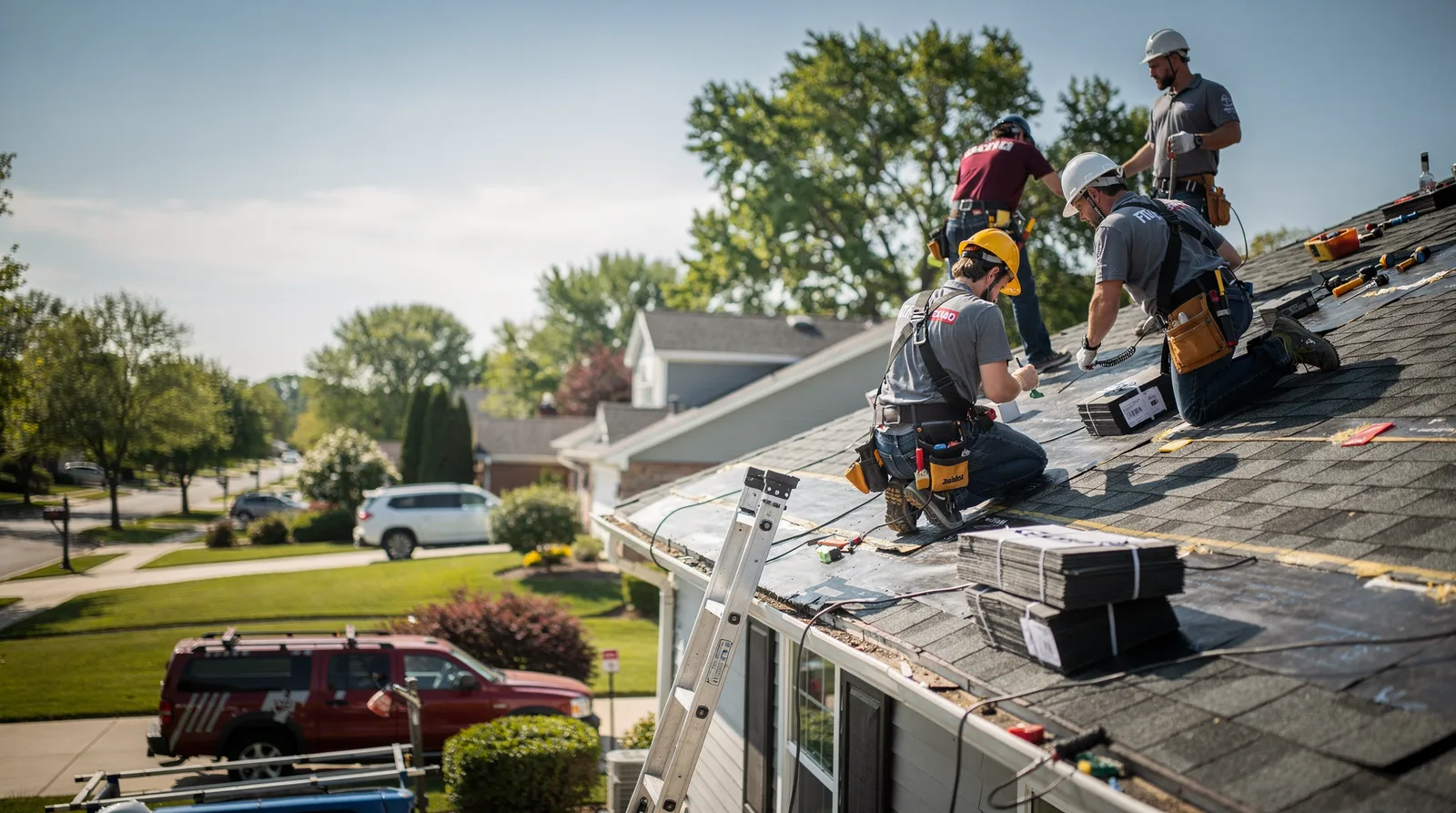 Roof Repair in Ellerslie, MD around you